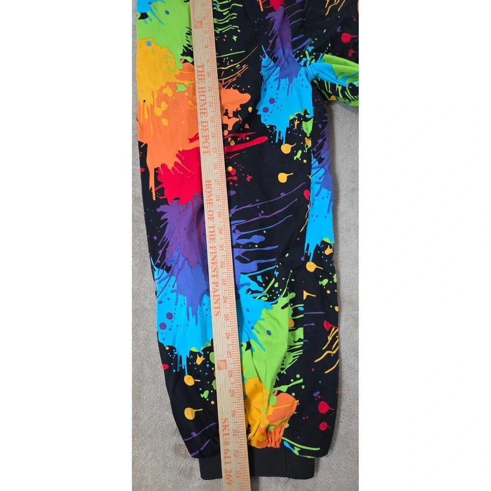 Loudmouth Golf Pants Women's Size 36x23 Paint Splash Splatter Cotton Spandex EUC